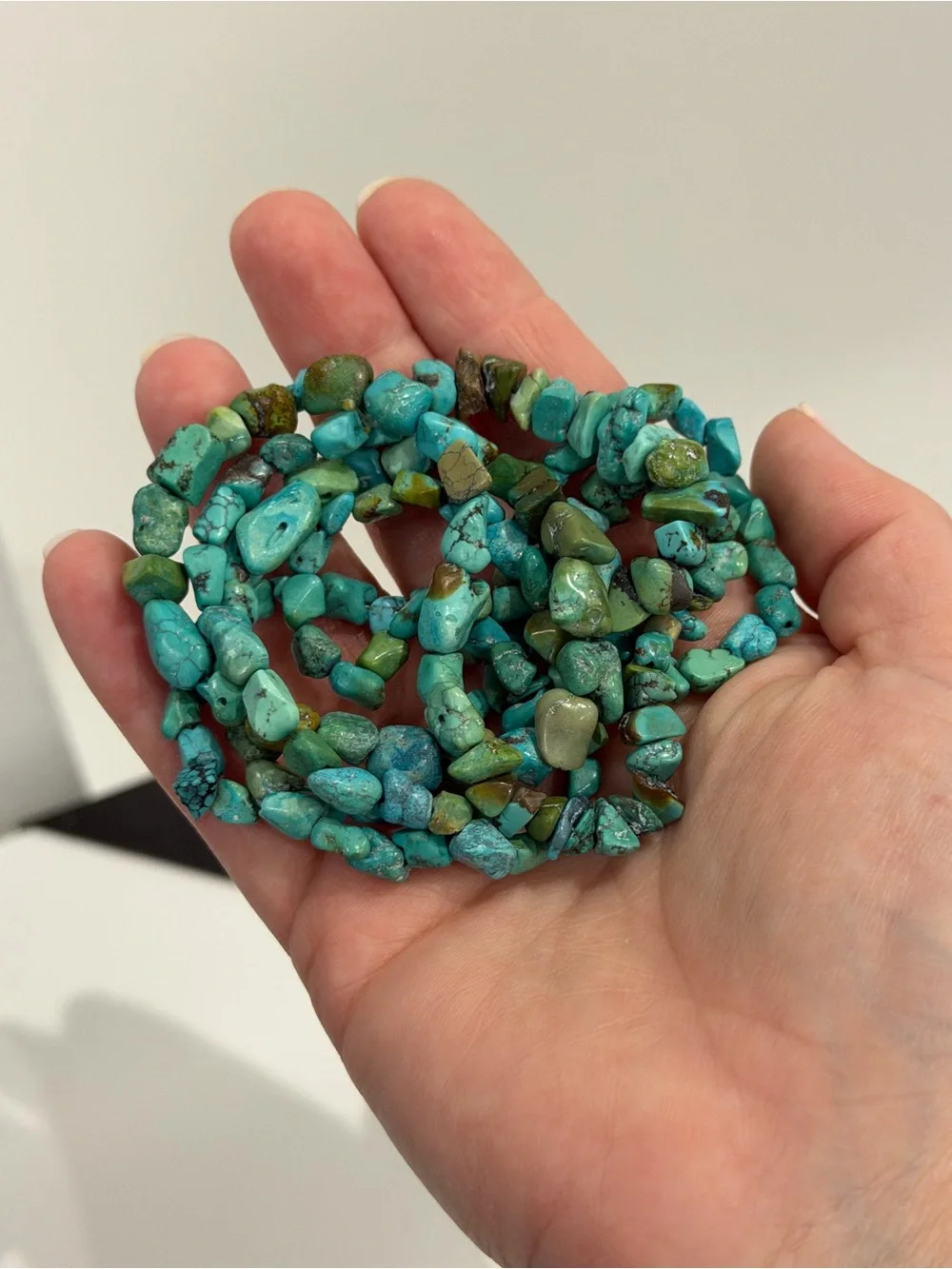 Turquoise Statement Necklace with Beaded Accents